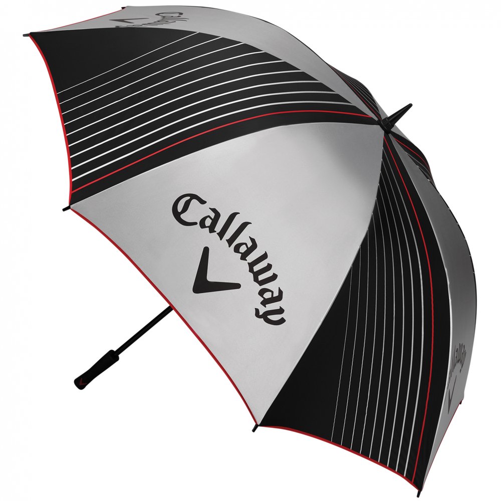 callaway uv64" umbrella - model 2017 - single canopy - silver callaway uv64" umbrella - model 2017 - single canopy - silver